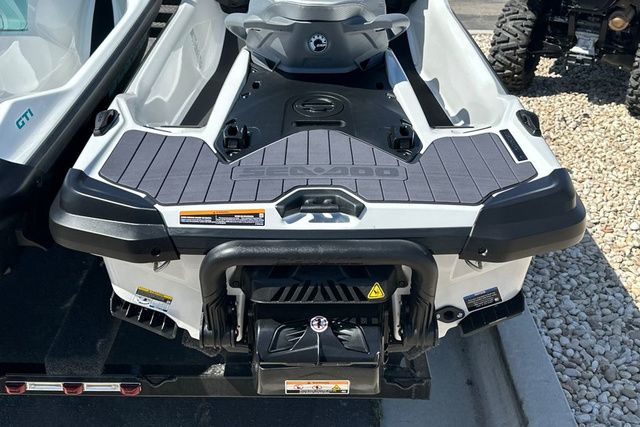 Rear view of a Sea-Doo GTX LTD 325 jet ski on a trailer.