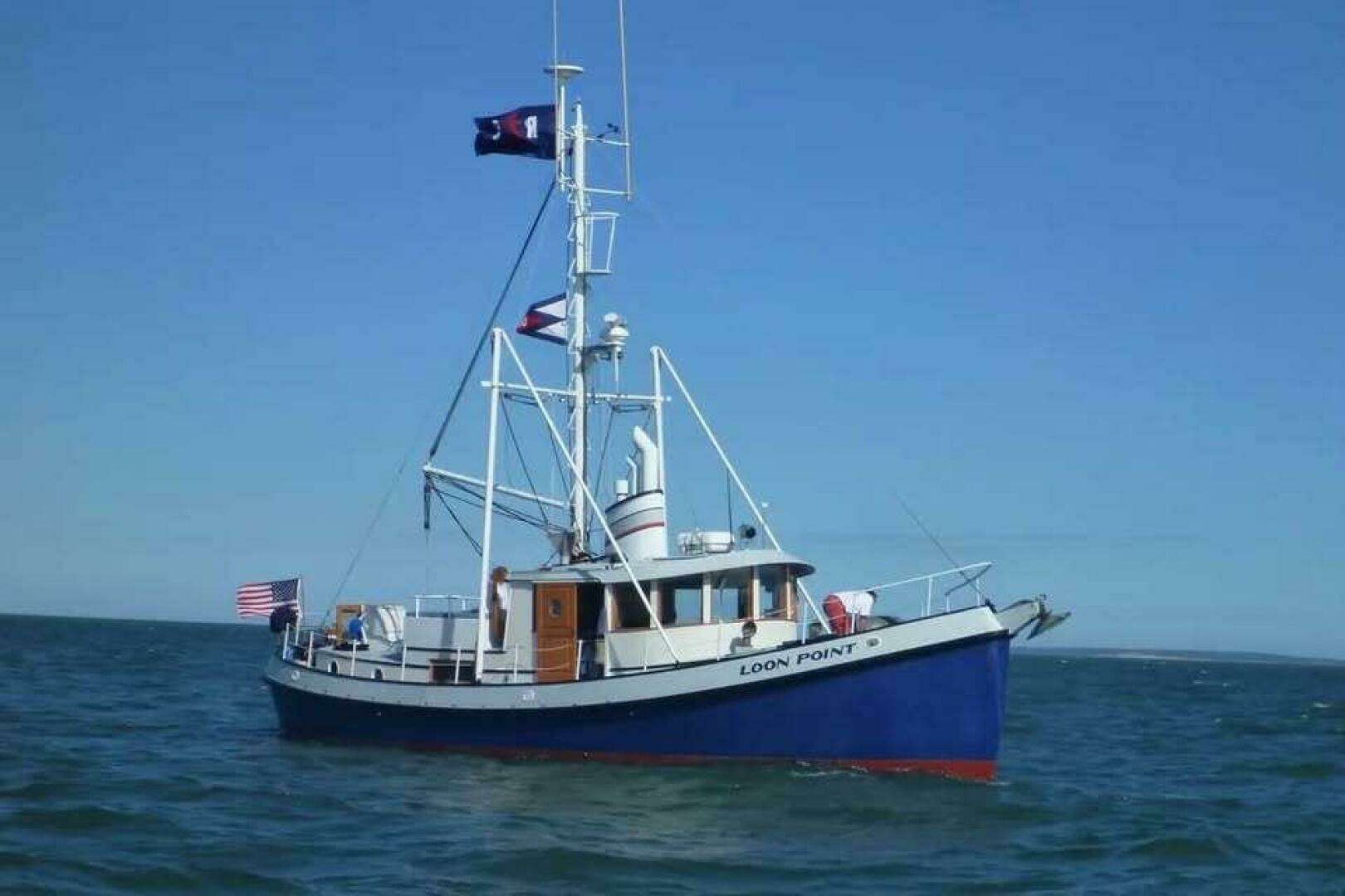 1986 Custom Hansen 48 Pilothouse Trawler - Image 2