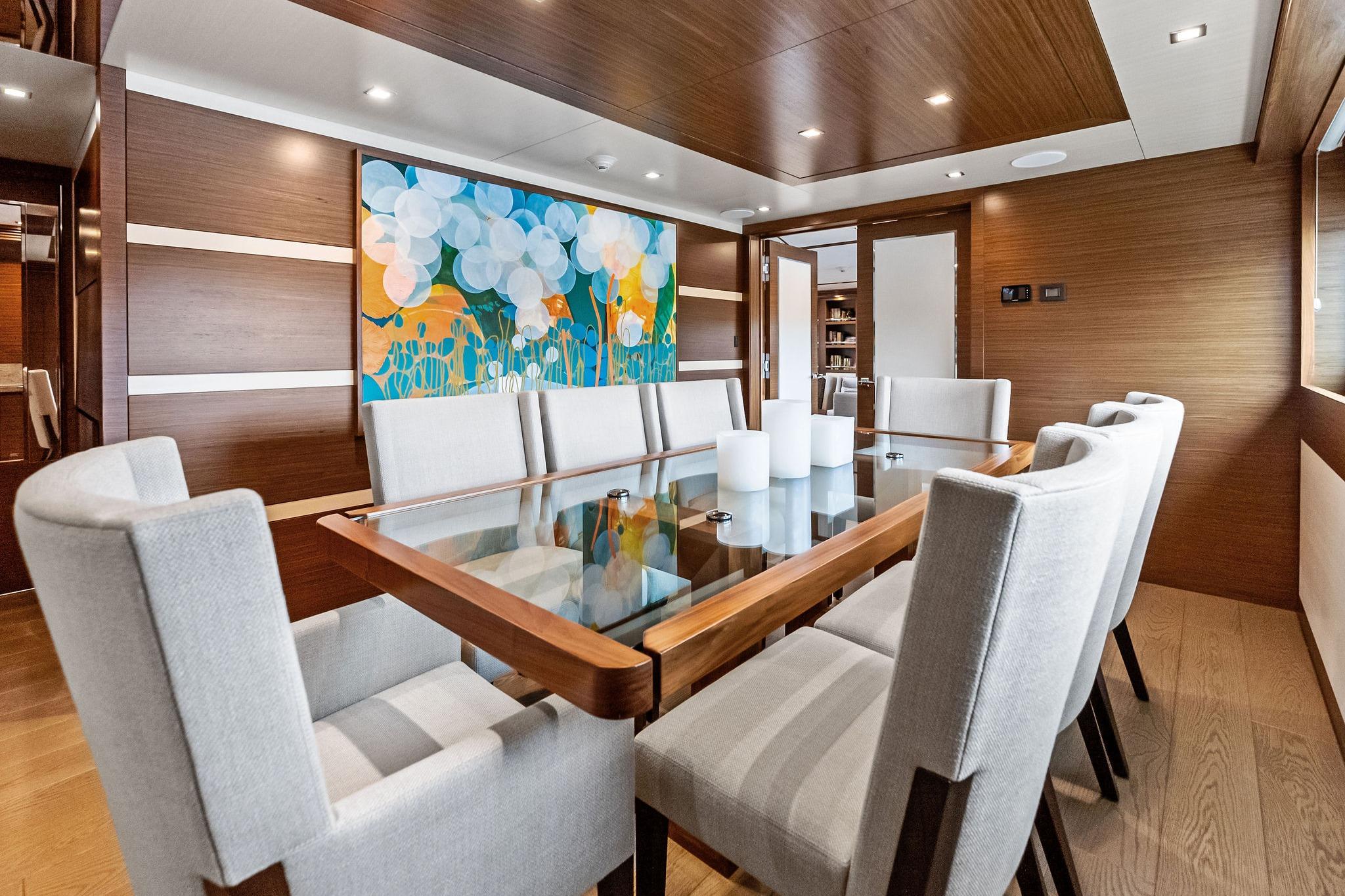 Main dining, aft view