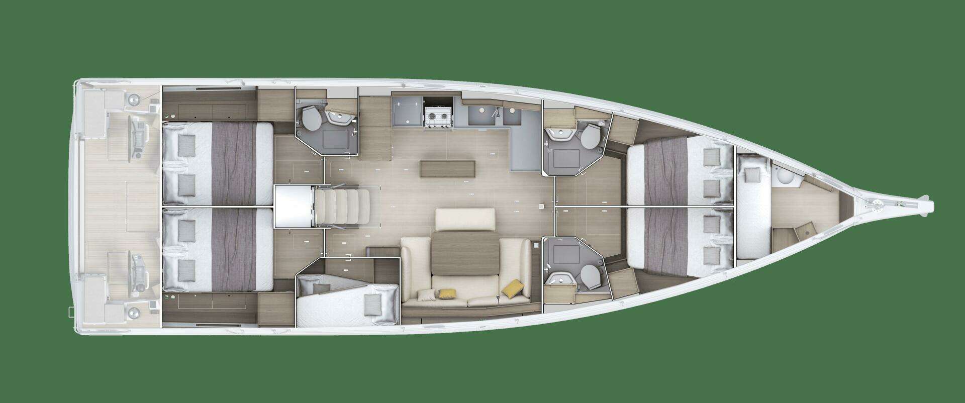 2026 Beneteau Oceanis 52 - Image 35