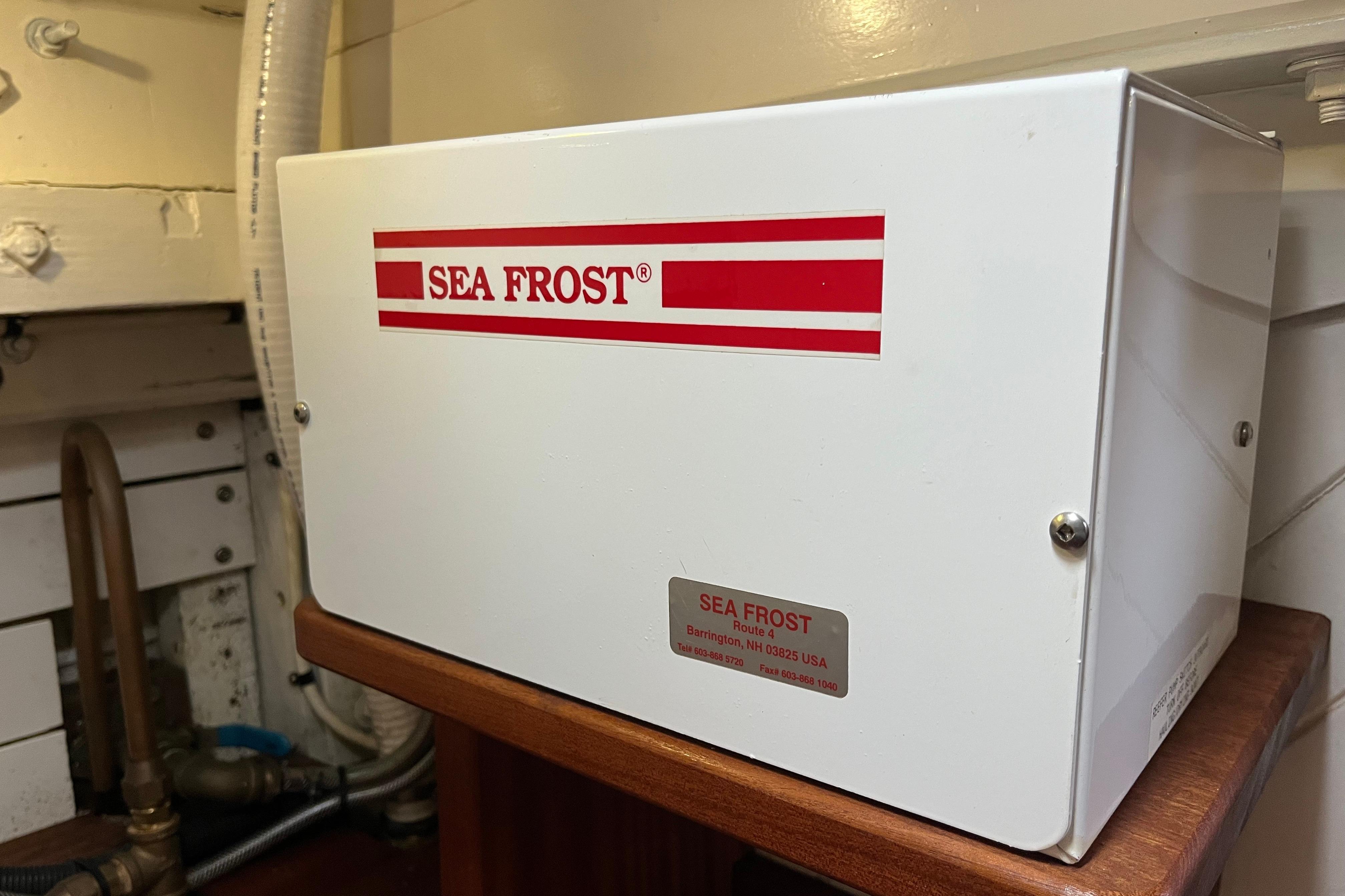 Sea Frost refrigeration unit on 1947 Murray Peterson Schooner.