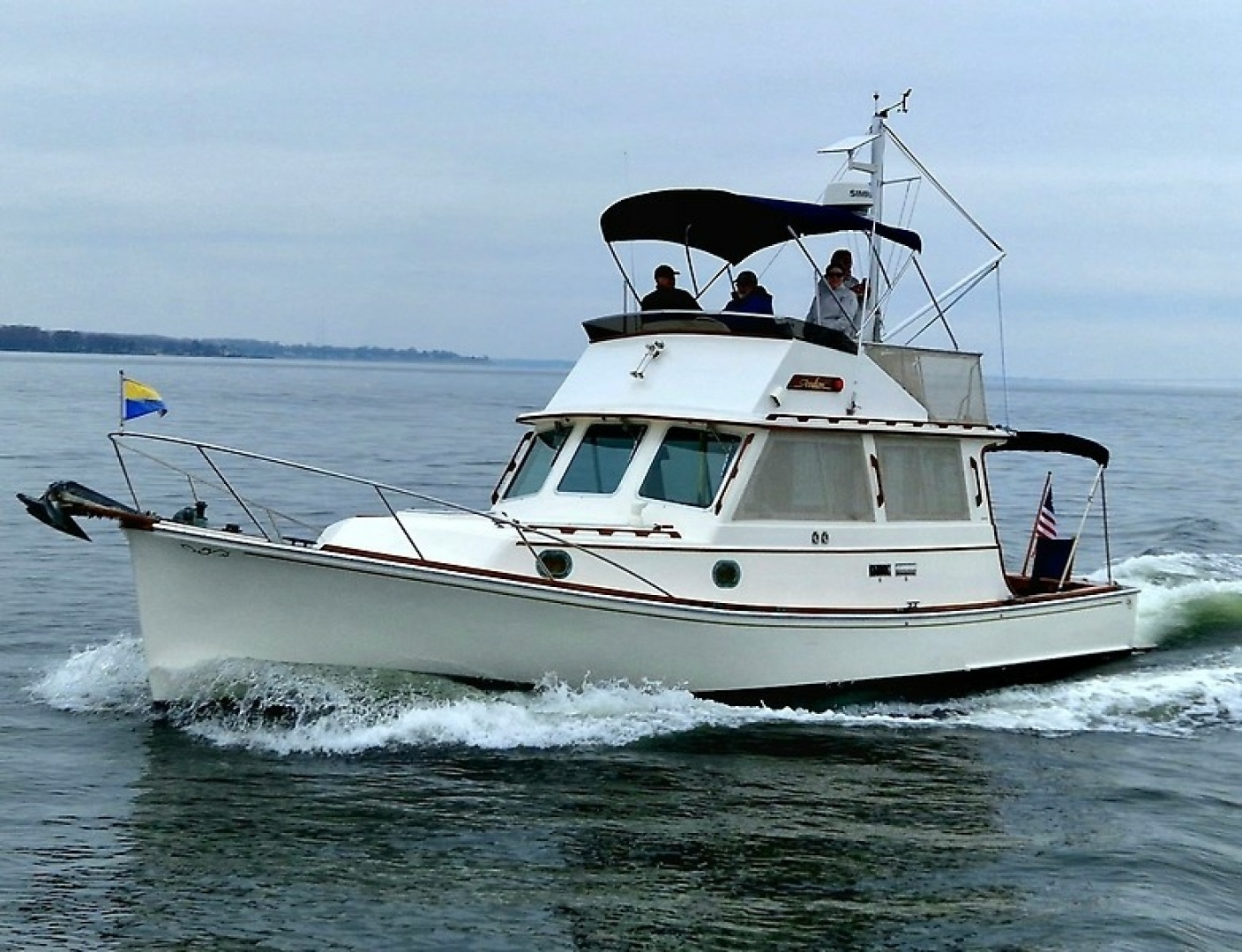 1993 Shannon Custom Downeast 36 - Image 2