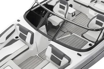 2026 Yamaha Boats SX190 interior with sleek seating and modern design.