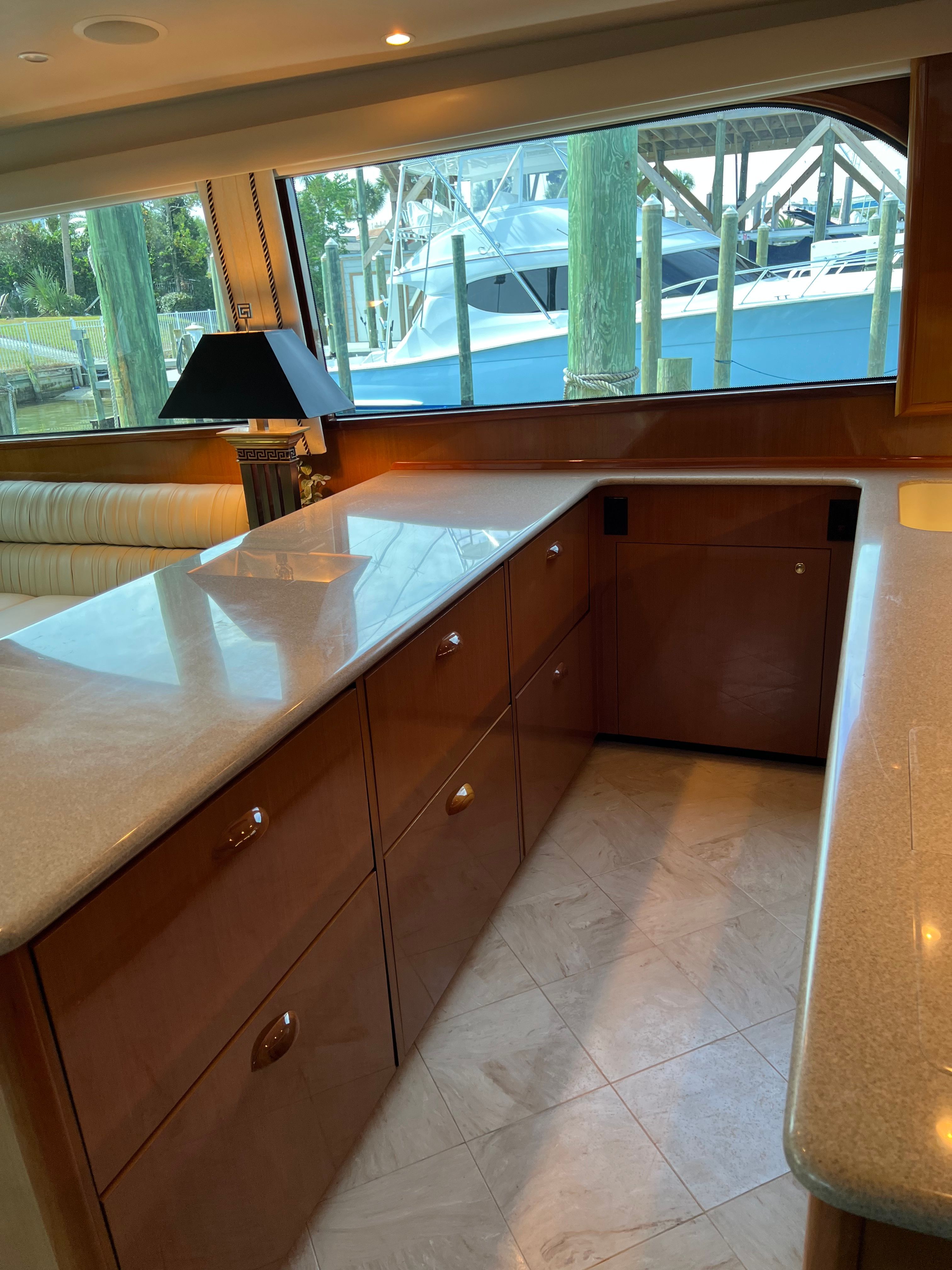 2002 Viking 61 Enclosed Bridge - 48