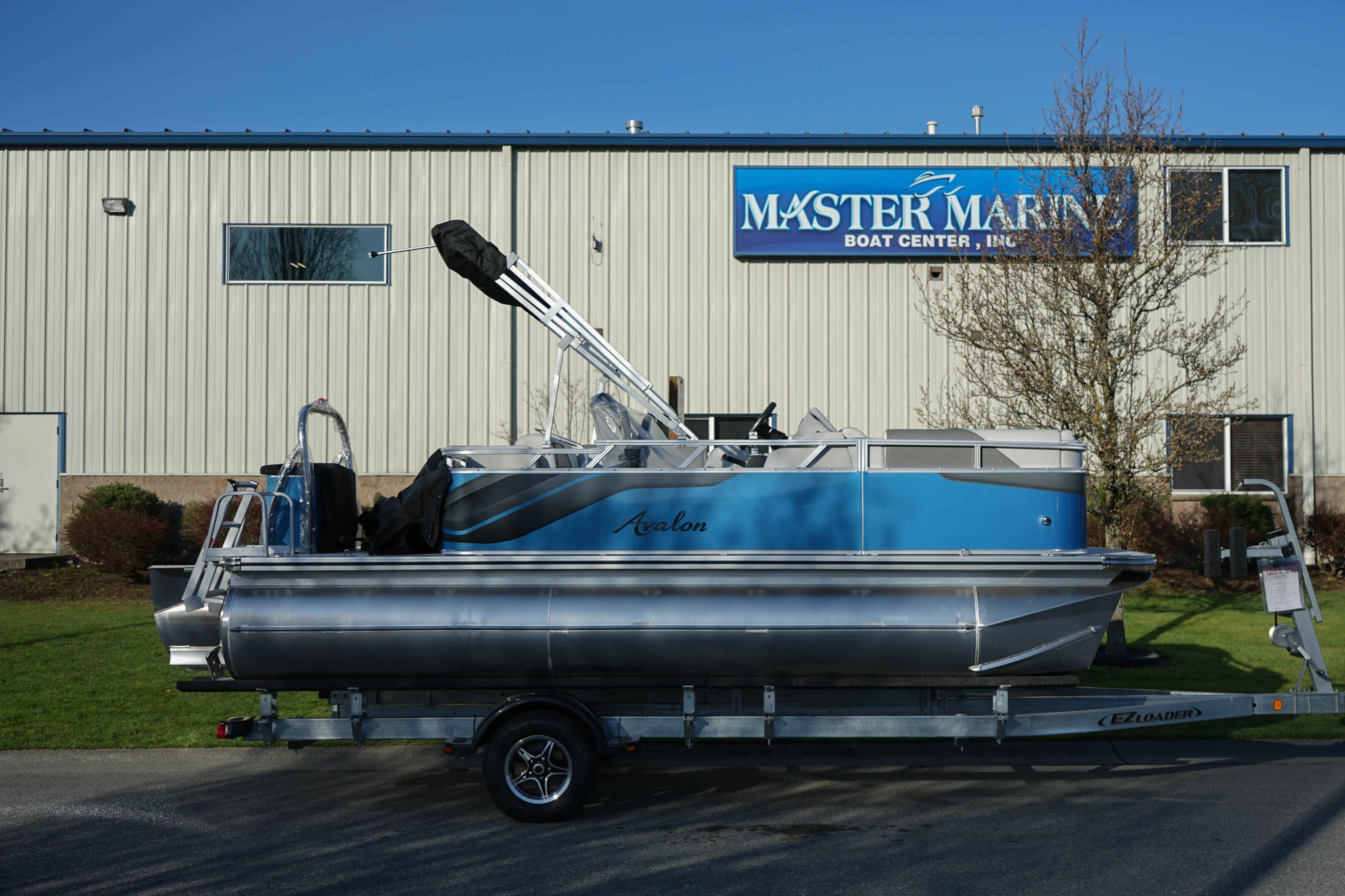 2024 Avalon 17 Venture Cruise pontoon boat at Master Marine Boat Center.