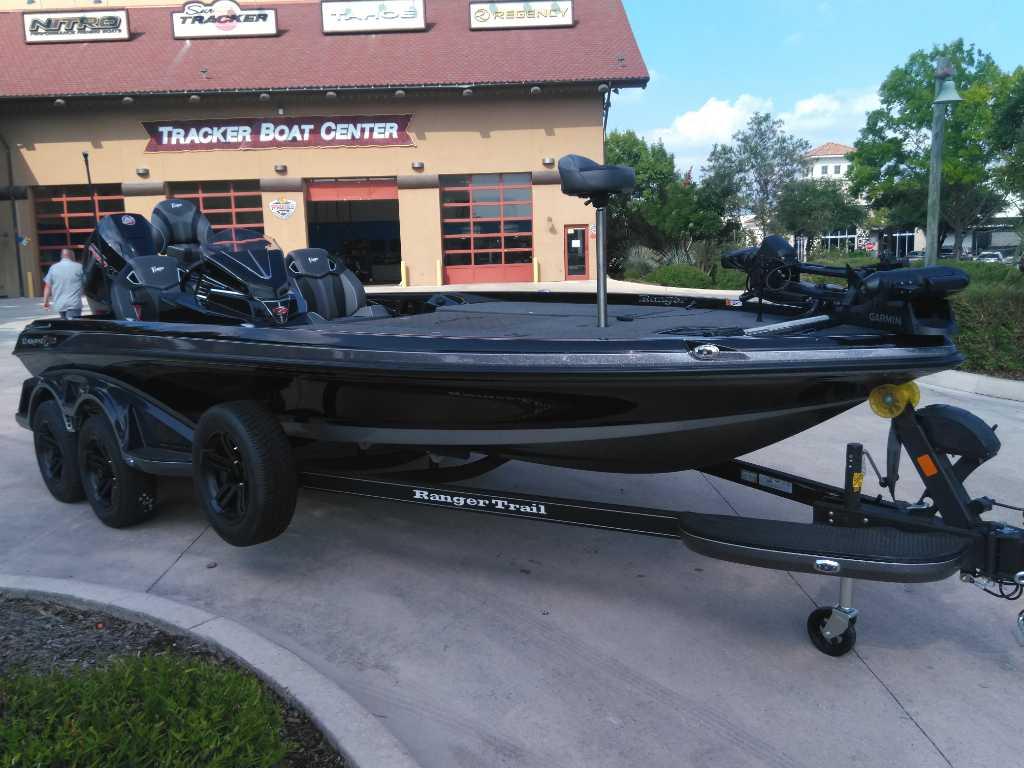 2025 Ranger Z521R Cup-Equipped boat at Tracker Boat Center.