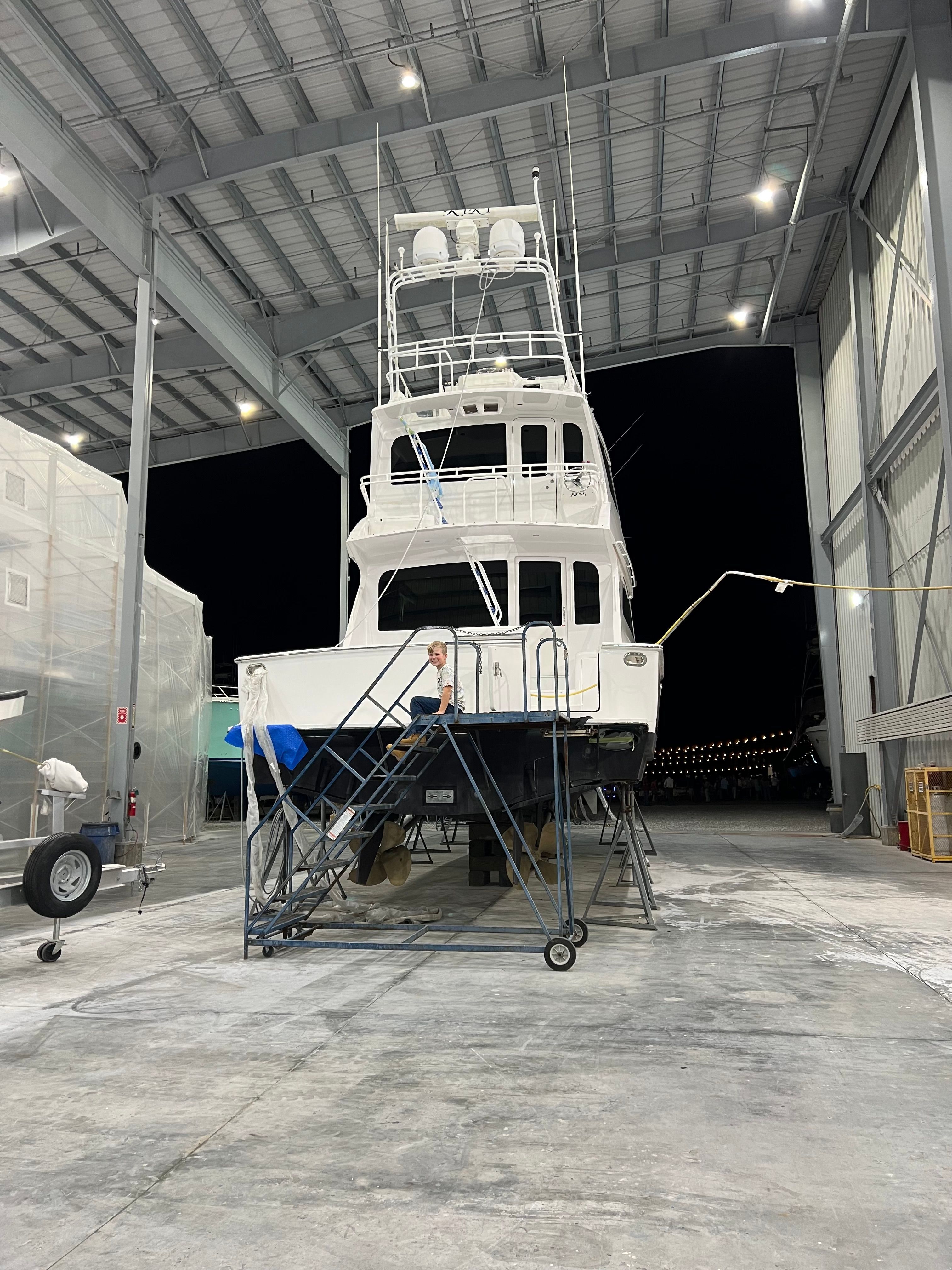 2002 Viking 61 Enclosed Bridge - 2
