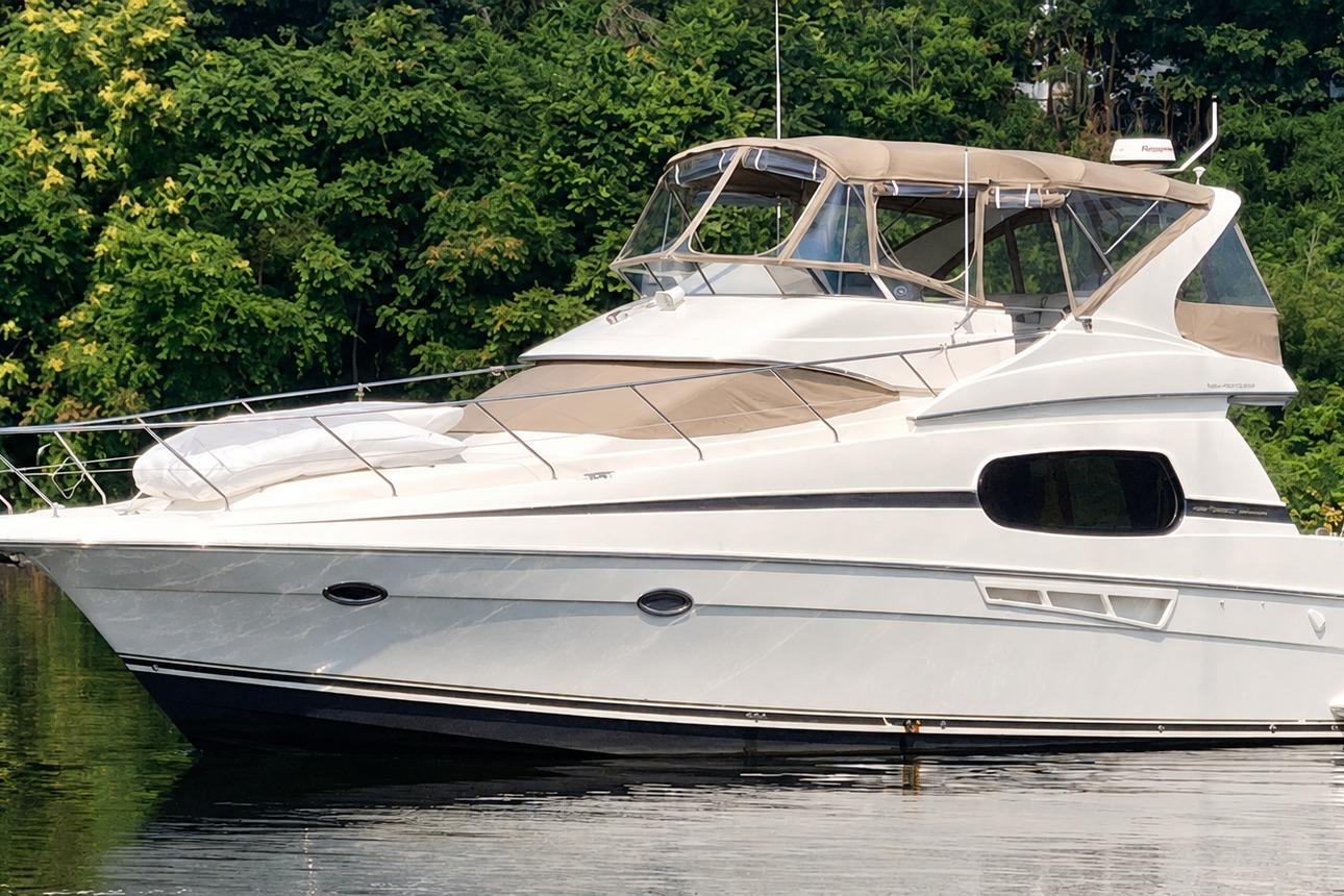 2001 Silverton 410 Sport Bridge