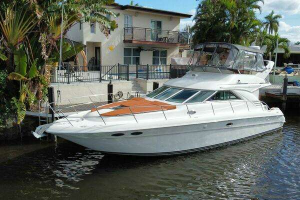 1997 Sea Ray 400 Sedan Bridge