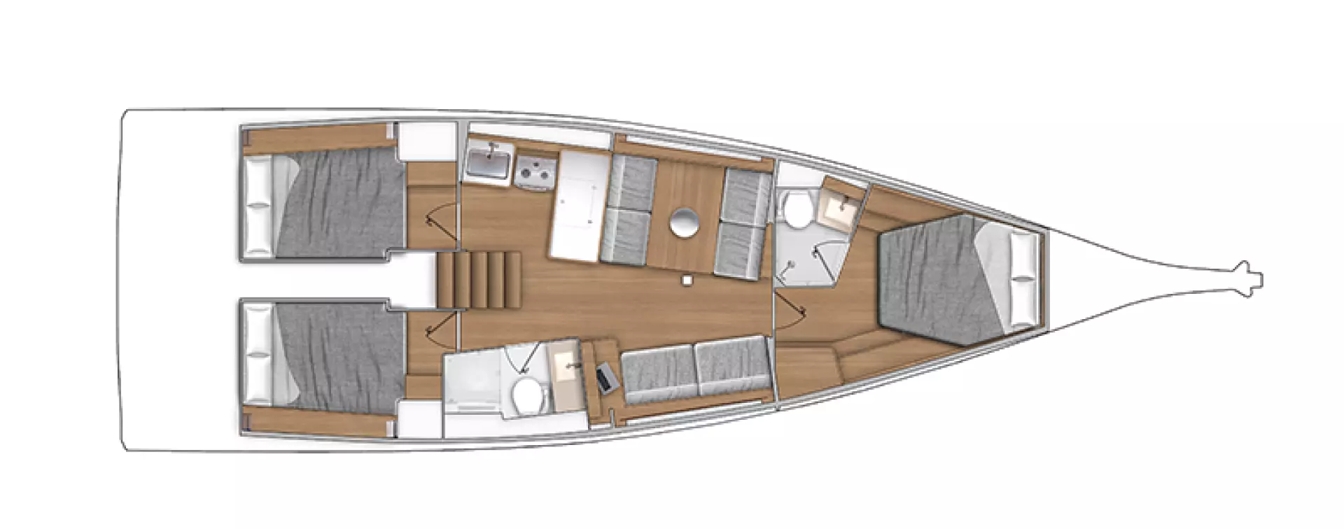 2026 Beneteau First 44 - Image 38