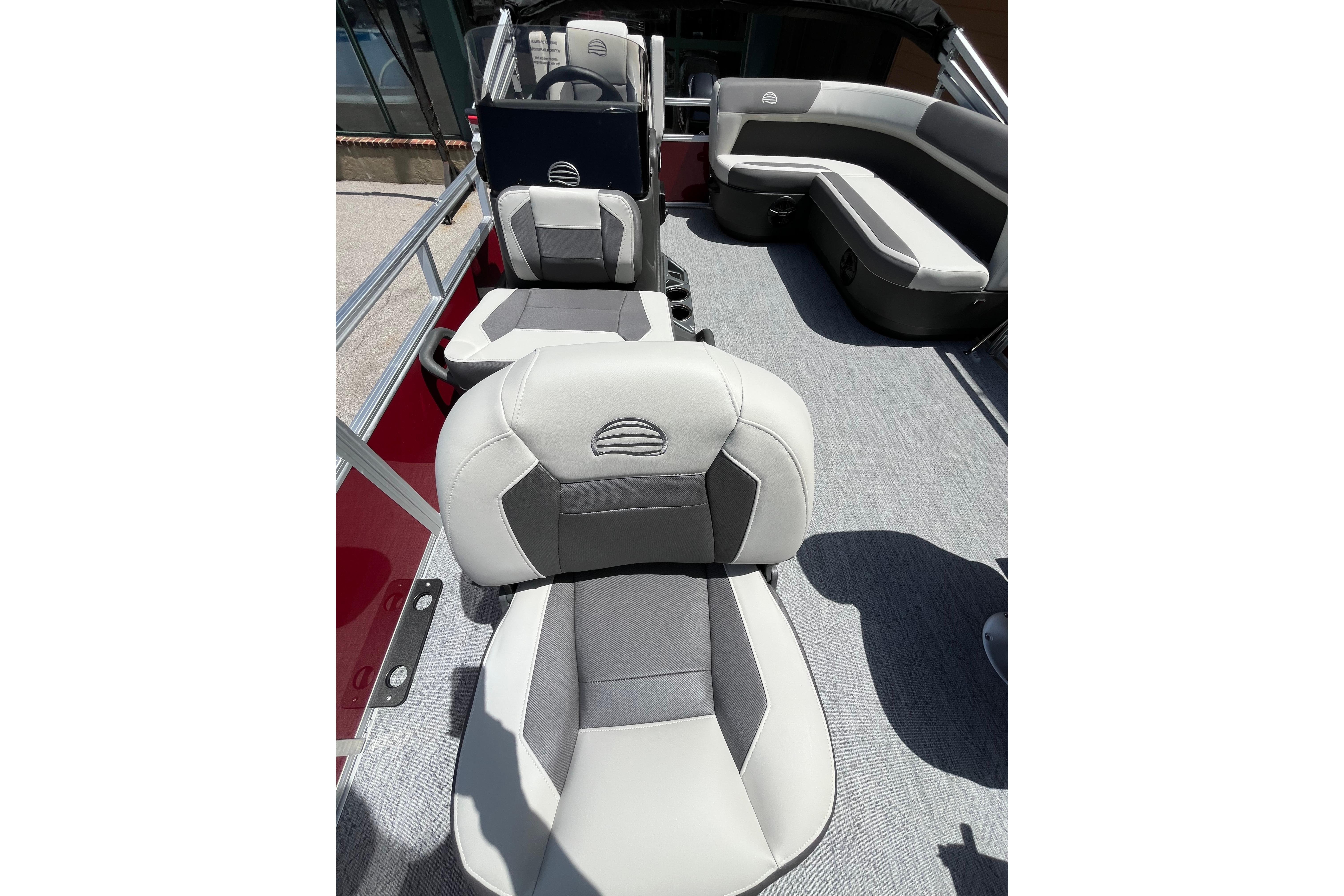 2026 Sun Tracker Bass Buggy 16 XL Select interior with comfortable seating and modern design.