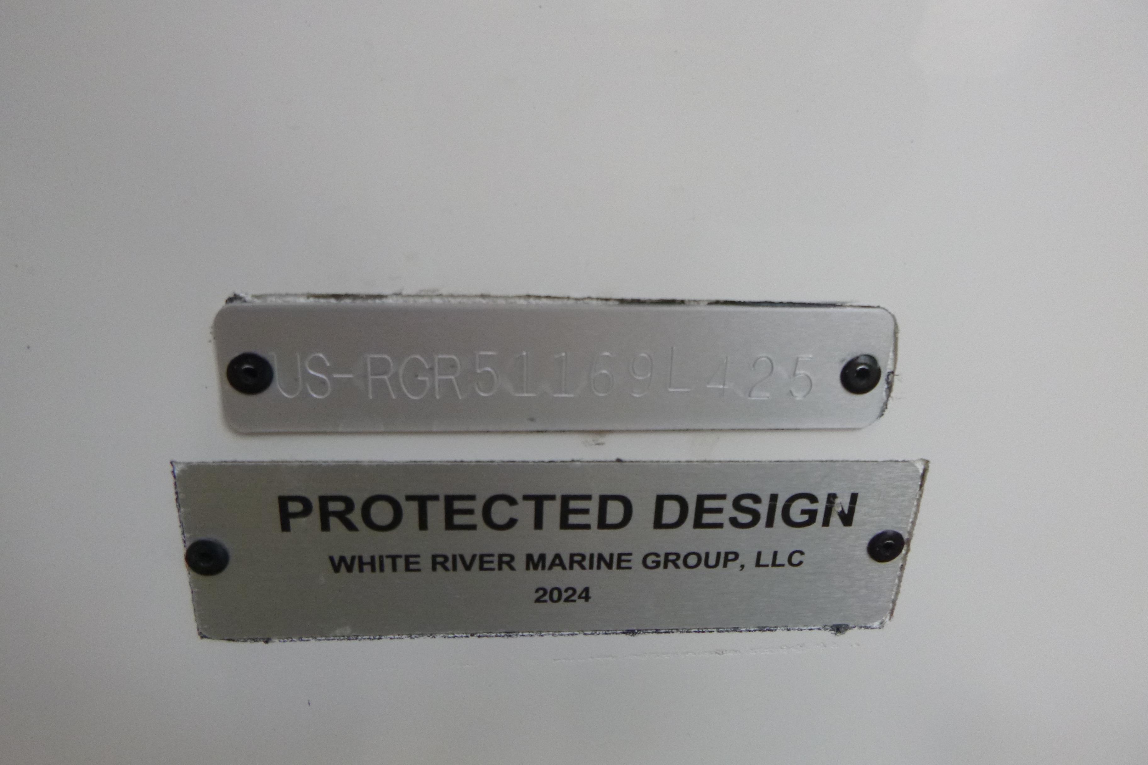 Protected design plaques on Ranger Z185, 2025 model by White River Marine Group.