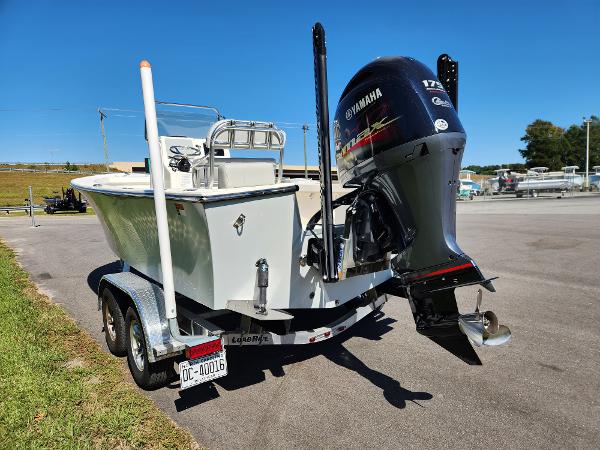 2023 May-Craft 208 CC boat on trailer with Yamaha outboard motor.