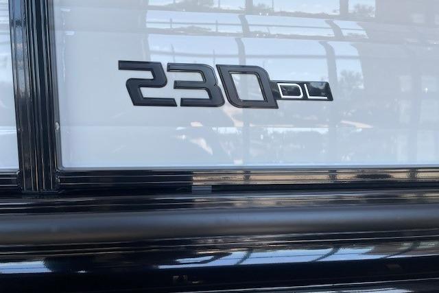 2026 Regency 230 DL logo on a sleek black and white surface.