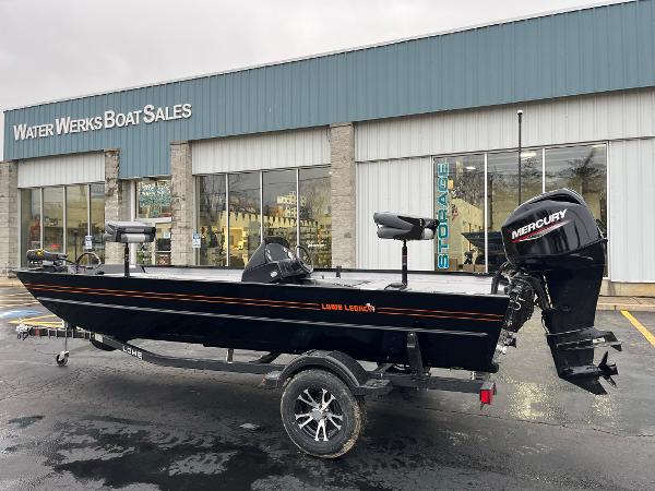 2024 Lowe Legacy boat with Mercury engine at Water Werks Boat Sales.