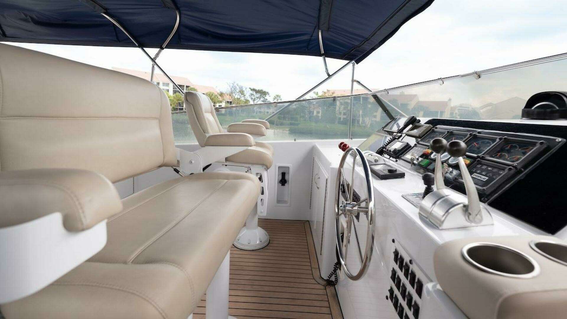 1998 Hatteras Sport Deck - Image 32