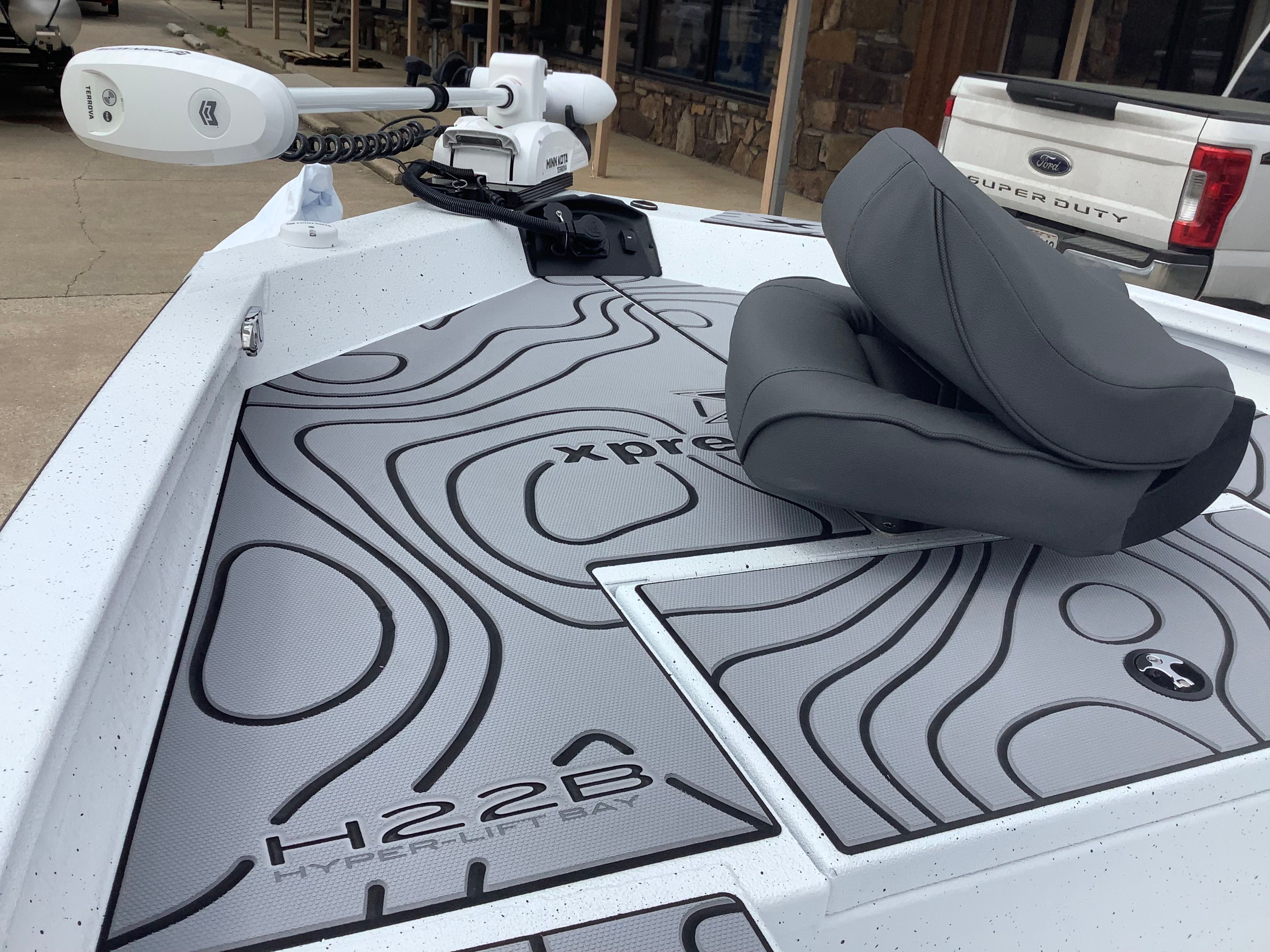 2026 Xpress H22B Bay boat with modern design and features.