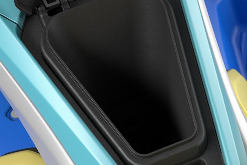 Storage compartment of 2026 Yamaha WaveRunner JetBlaster PRO 2-Up, featuring sleek design.