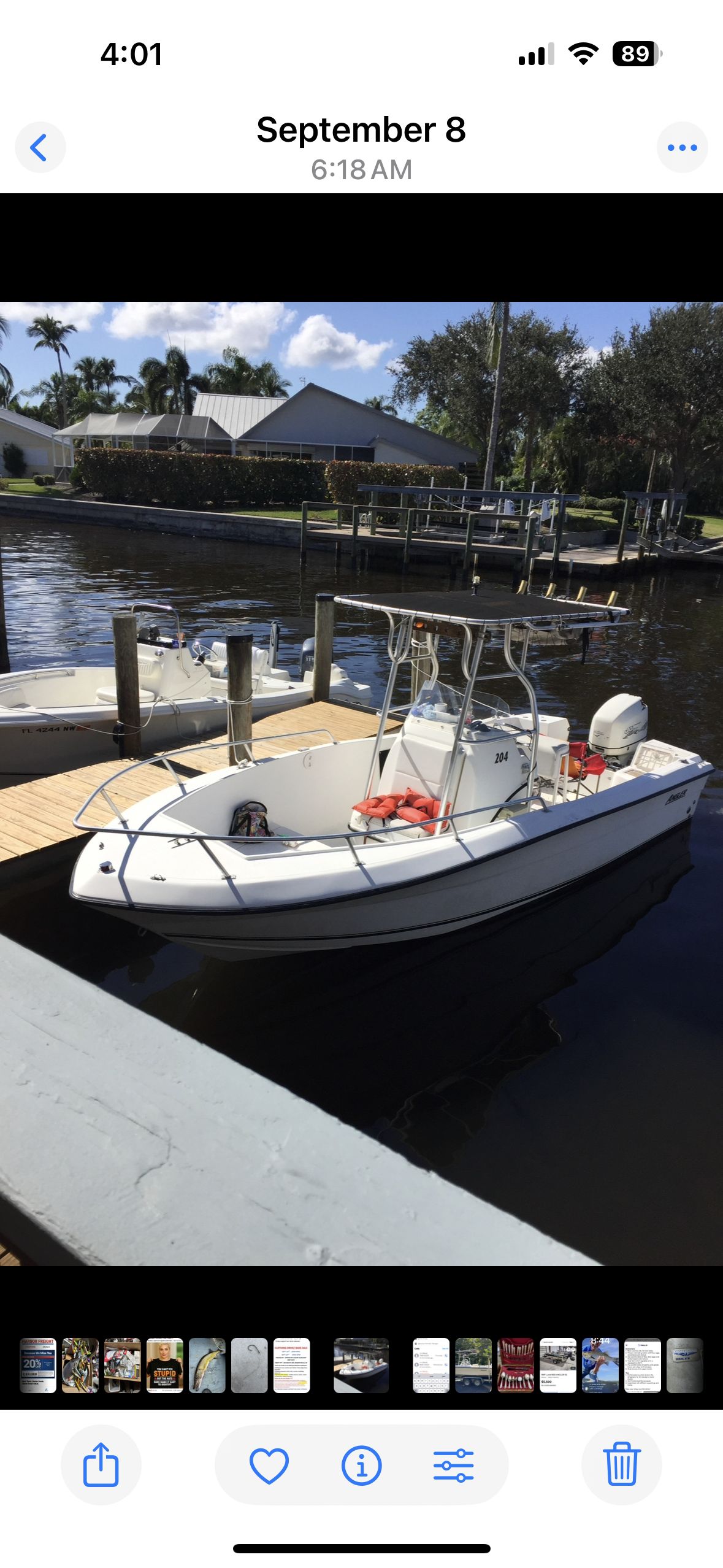2001 Angler 204