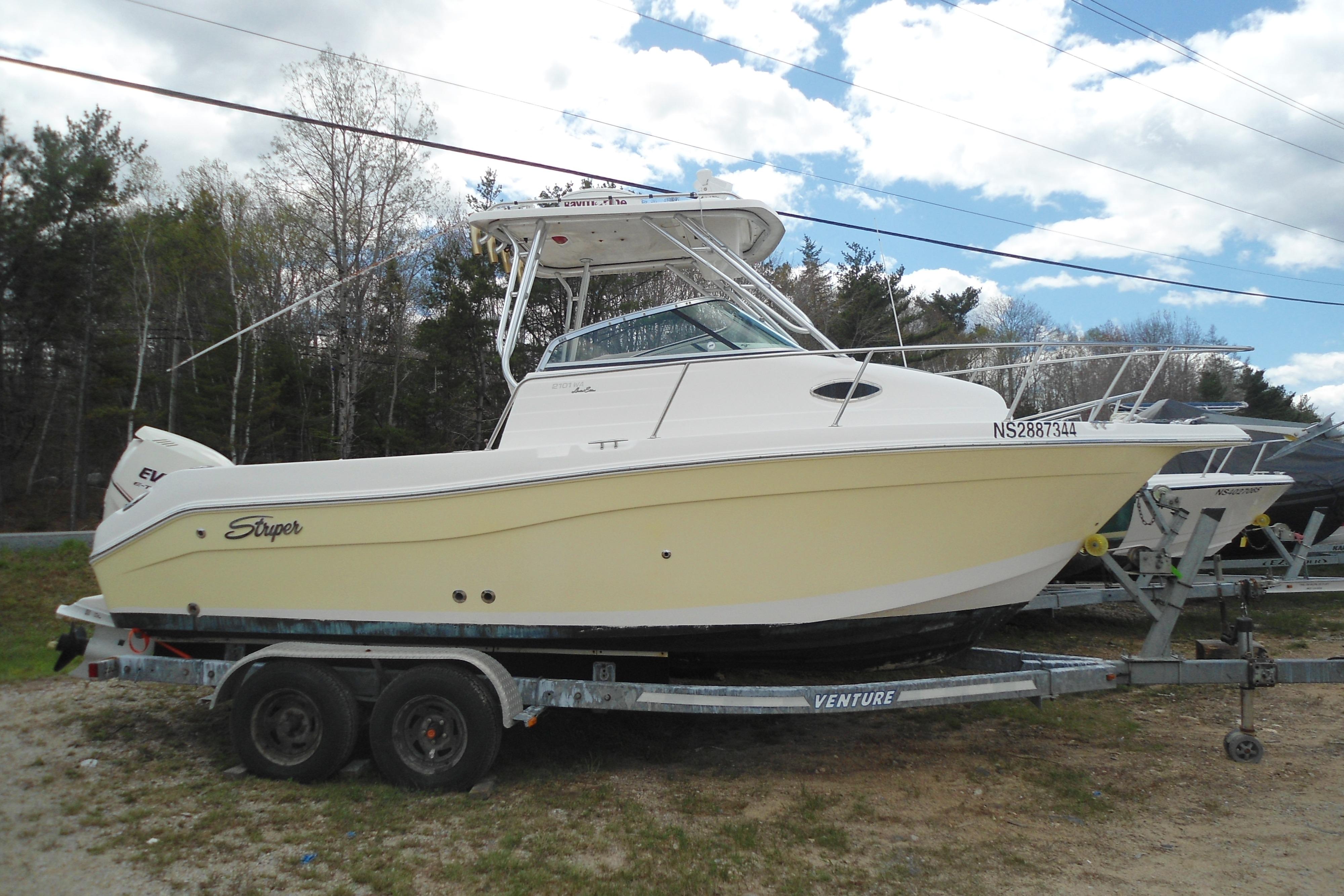 2008 Seaswirl Striper 2101 Walkaround OB