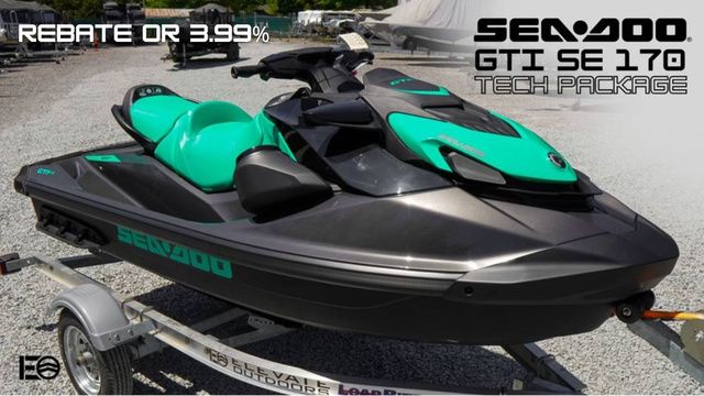 2026 Sea-Doo GTI SE 170 Tech Package with Audio iDF and iBR