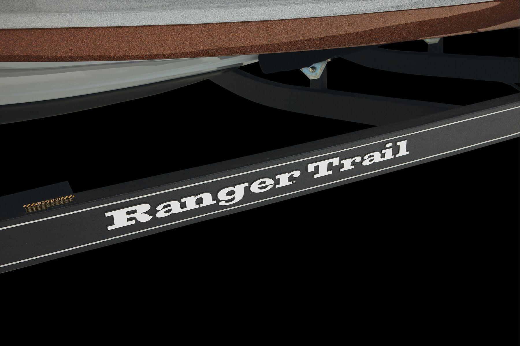 Manufacturer Provided Image: Trailer of 2026 Ranger Z520R Ultra boat with "Ranger Trail" branding.