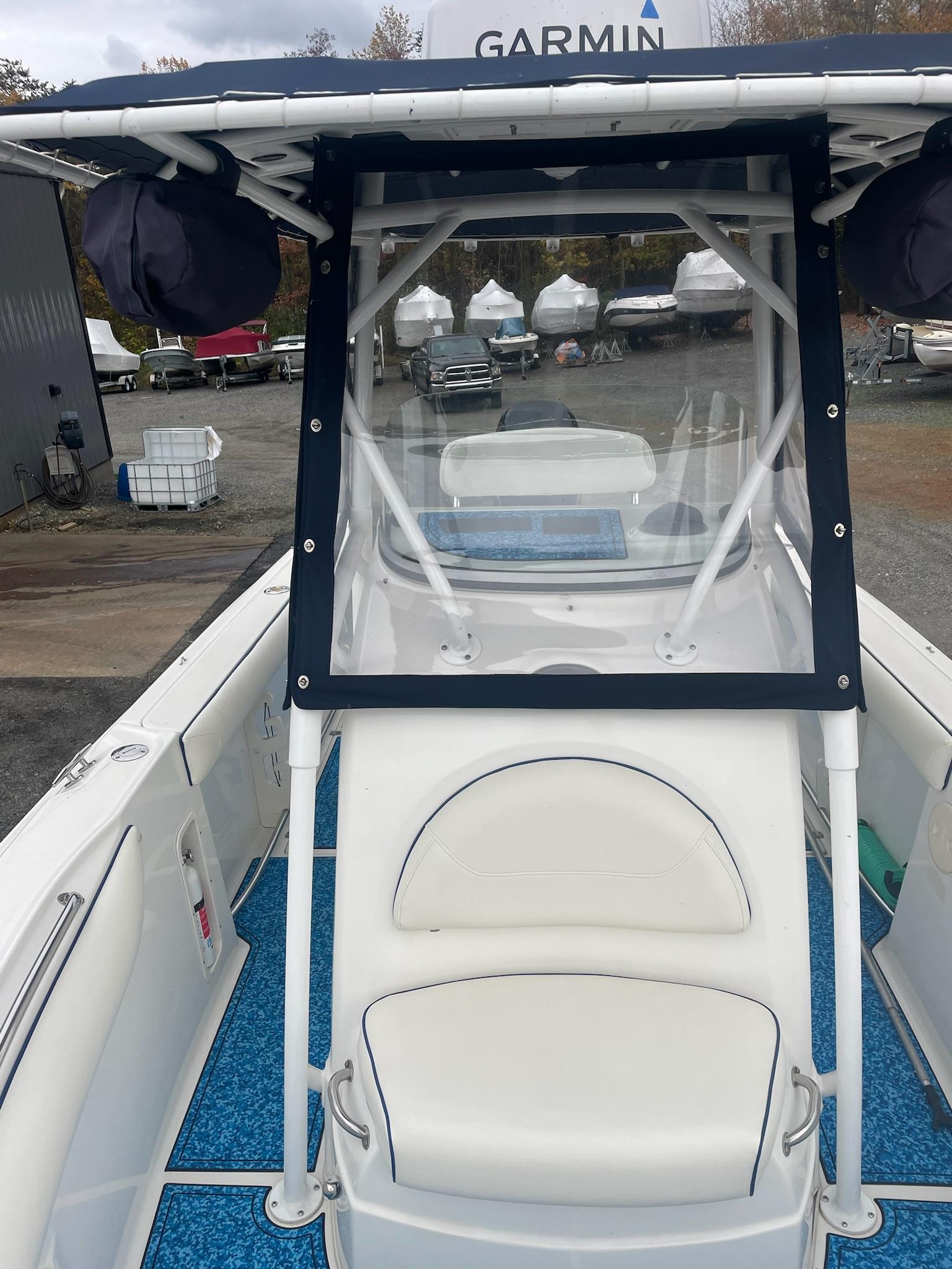2005 Boston Whaler Outrage 240 boat with Garmin equipment.