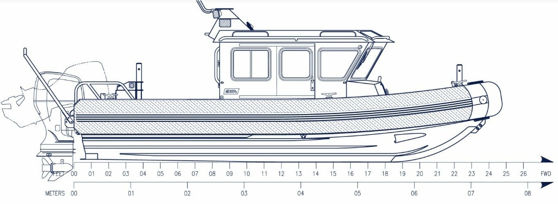2006 SAFE Boats 25 Defender - Image 31