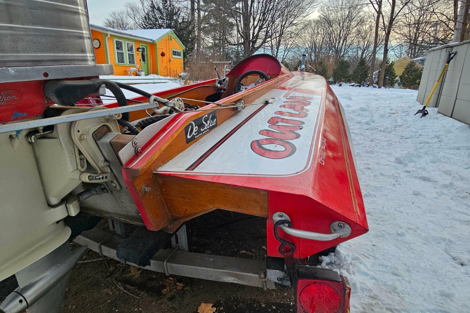 1987 Custom 13' De Silva F Class Akly Race Boat - Image 16