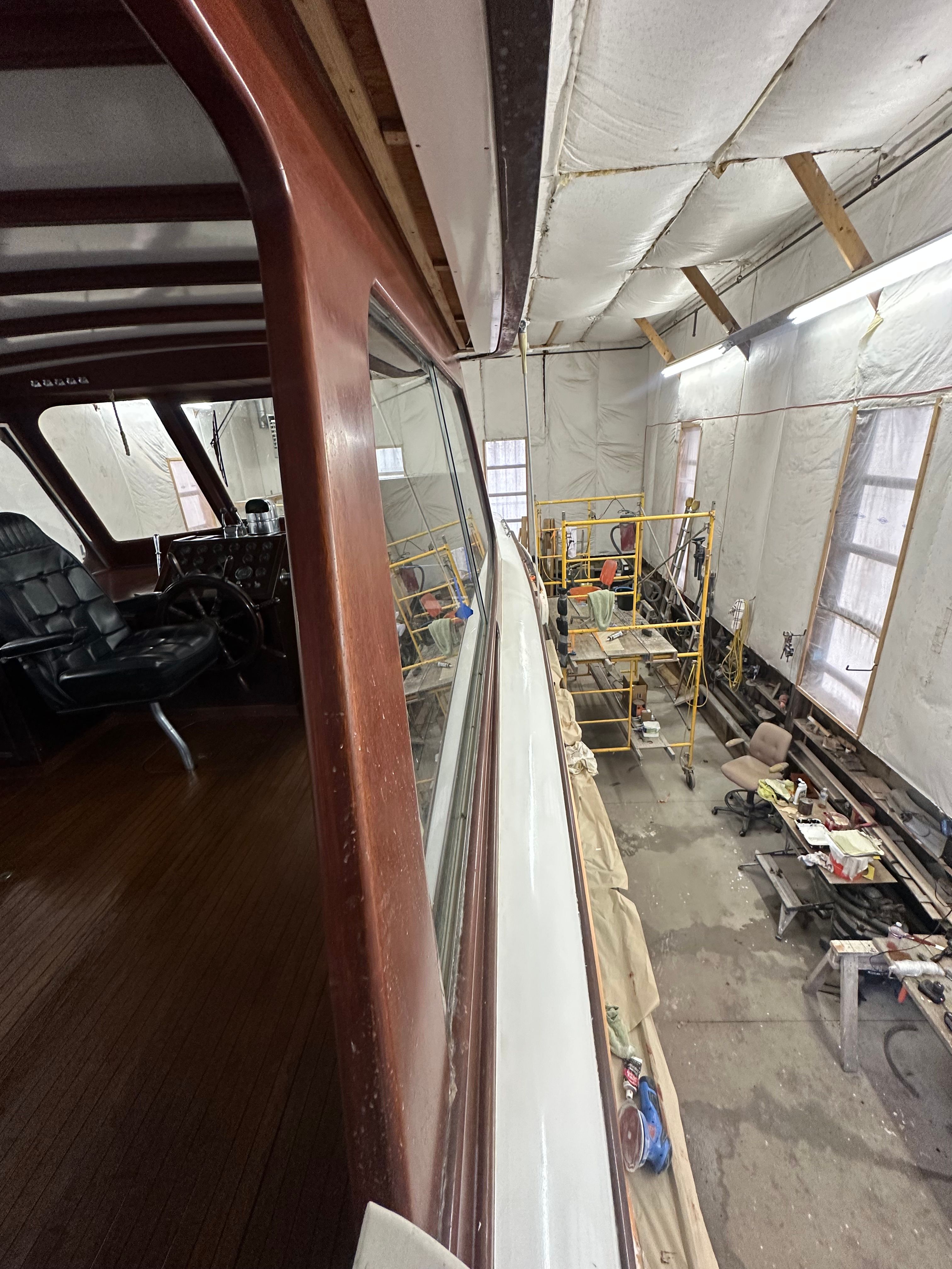 Starboard from helm