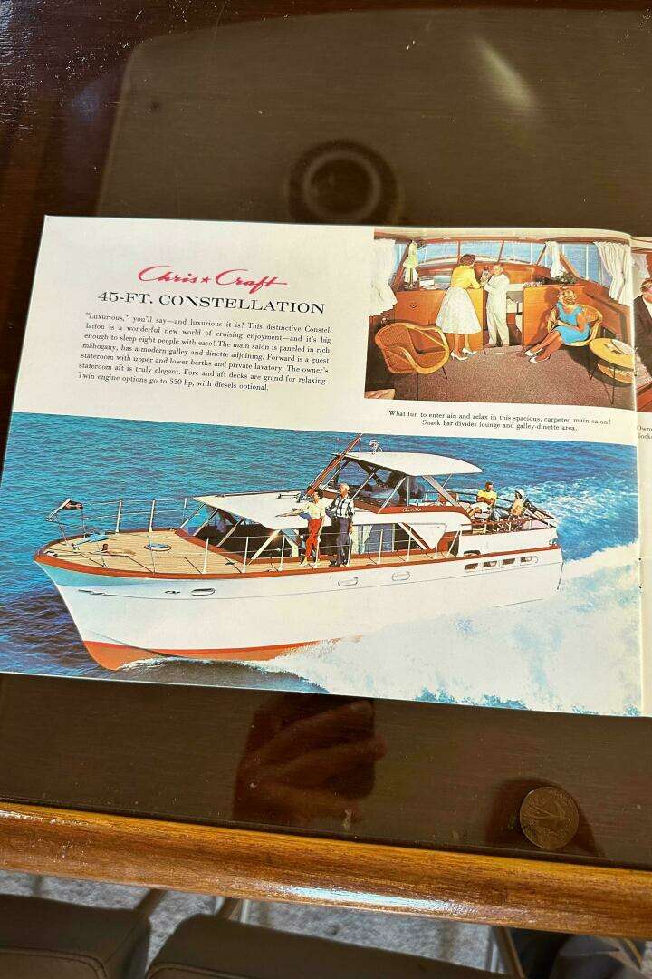 1960 Chris-Craft 45 Constellation - Image 41