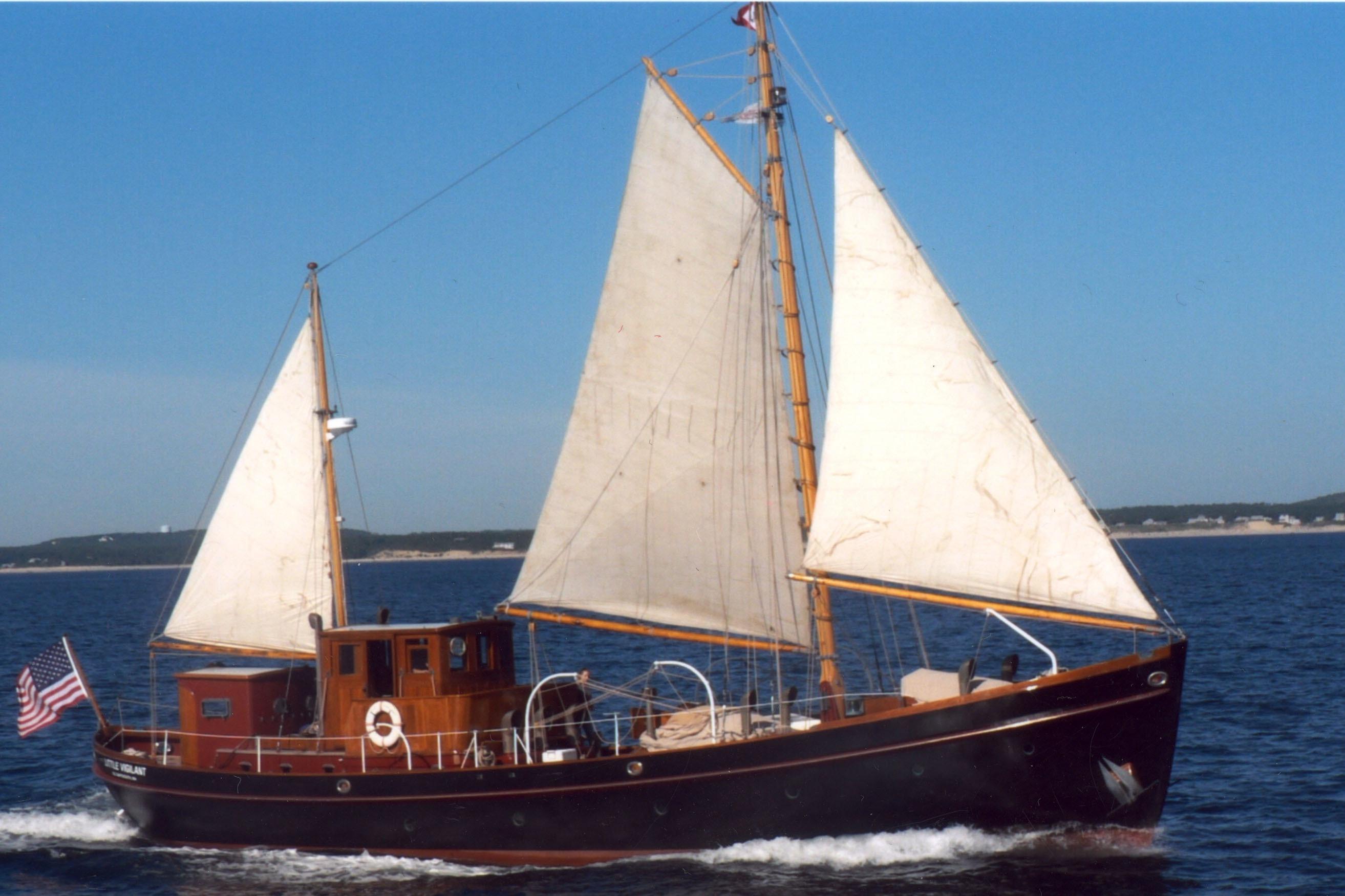 1950 Abeking & Rasmussen Bespoke Motorsailer Yacht