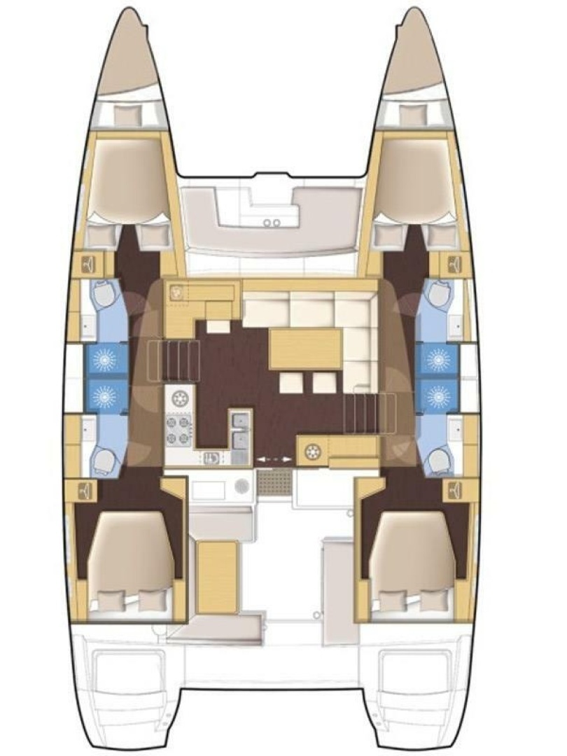2017 Fountaine Pajot Helia 44 Evolution Oceanic Package - Image 30