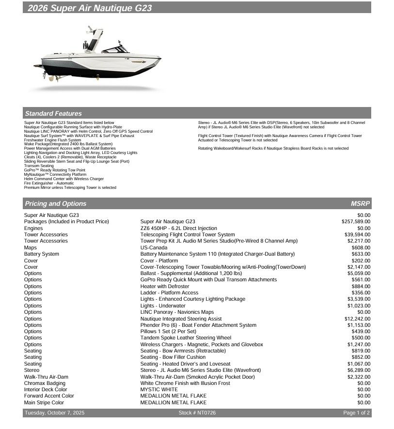 2026 Nautique Super Air Nautique G23 - 3
