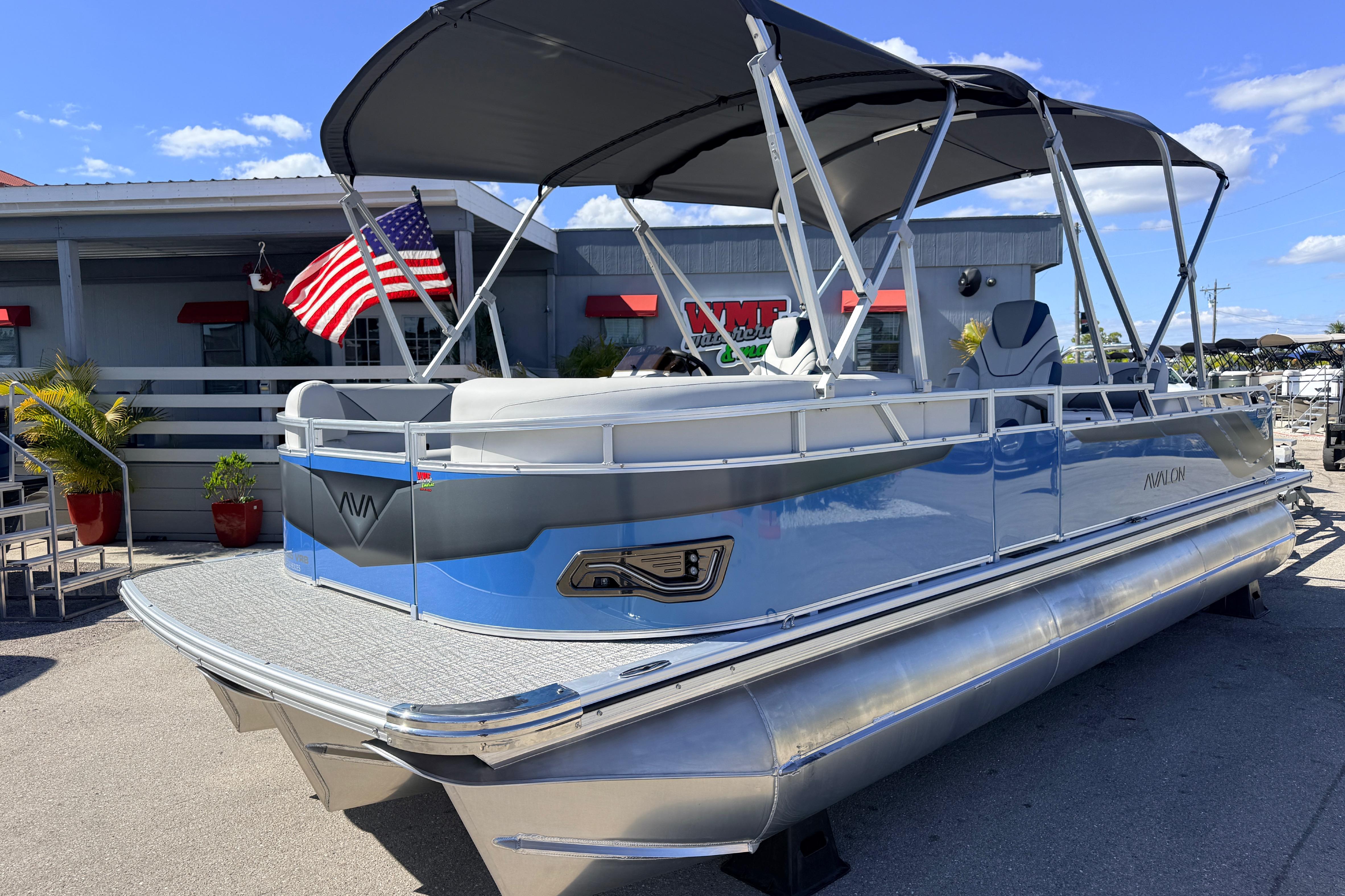 2026 Avalon 2385 Venture 85 VRB, Tri Toon, High Performance