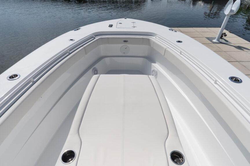 Manufacturer Provided Image: 2026 Sea Hunt Gamefish 30 Coffin Box boat interior, featuring spacious seating and sleek design.
