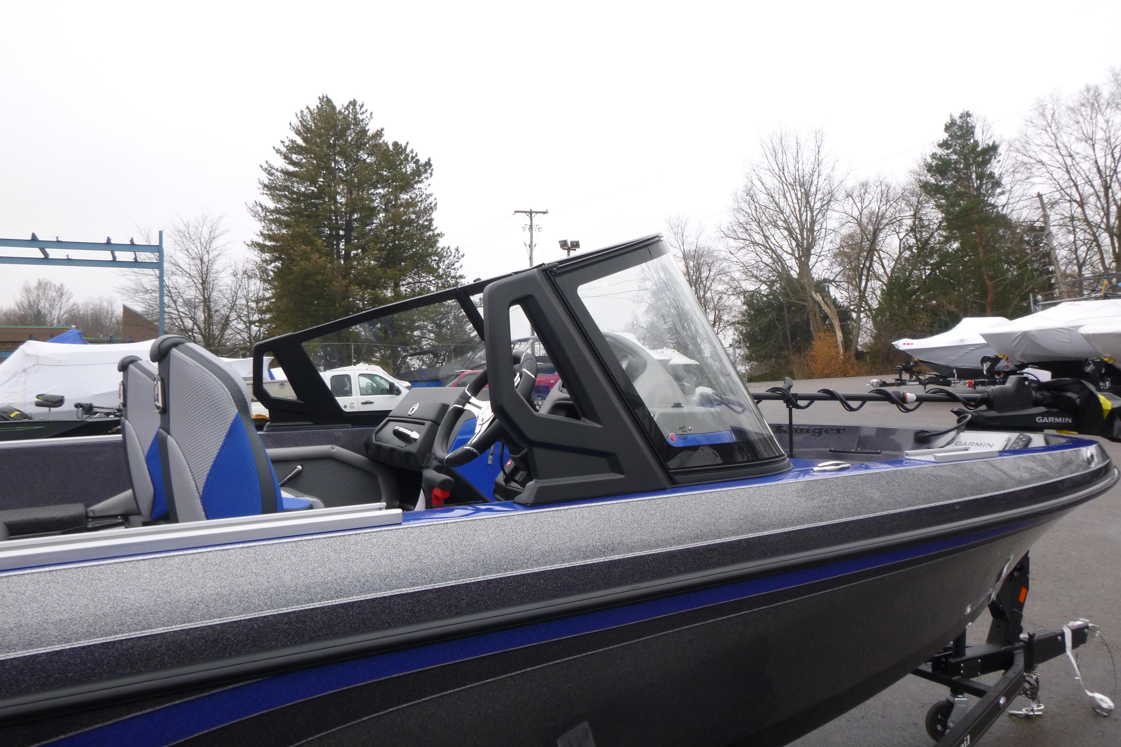 2026 Ranger 620FS Cup Equipped boat with sleek design and modern features.