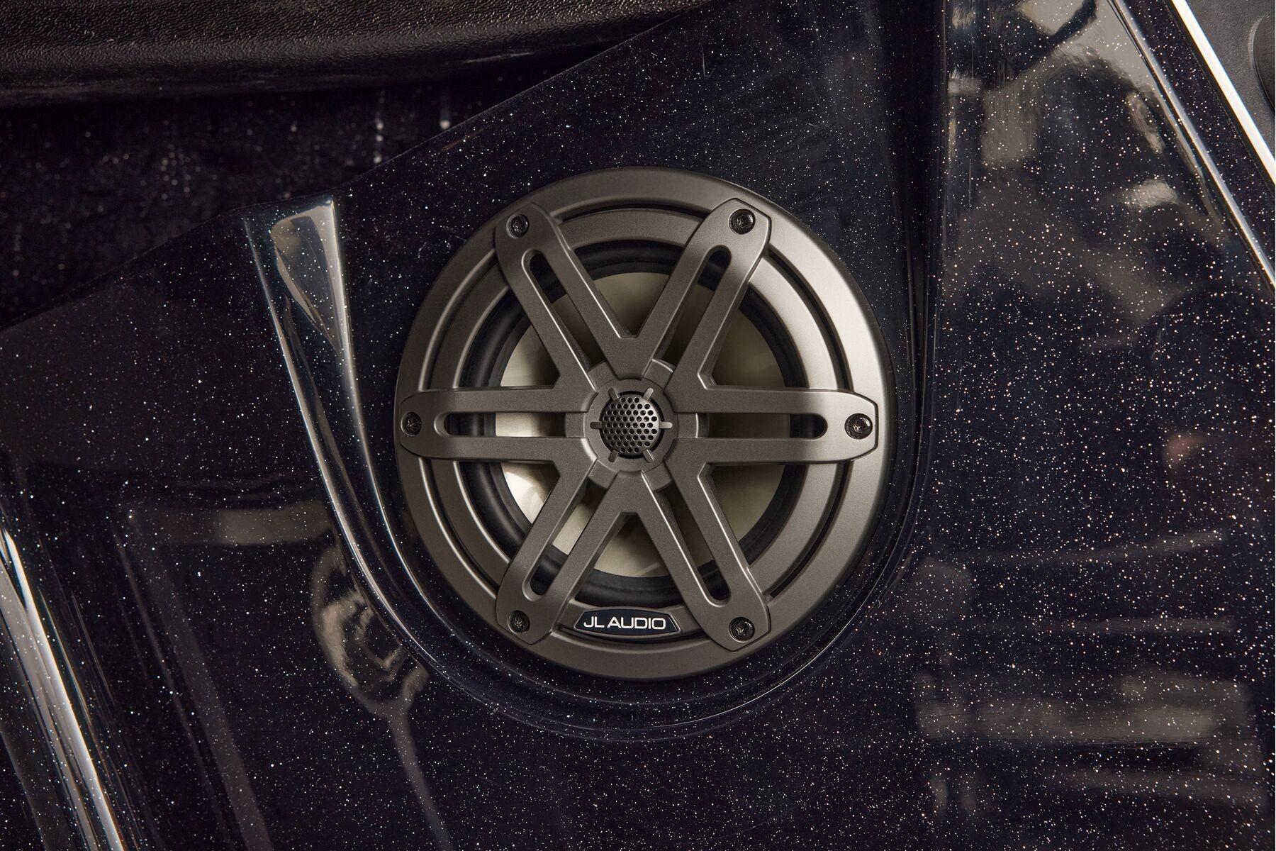 Manufacturer Provided Image: Speaker in 2026 Ranger 620xFS Pro boat, featuring JL Audio design.