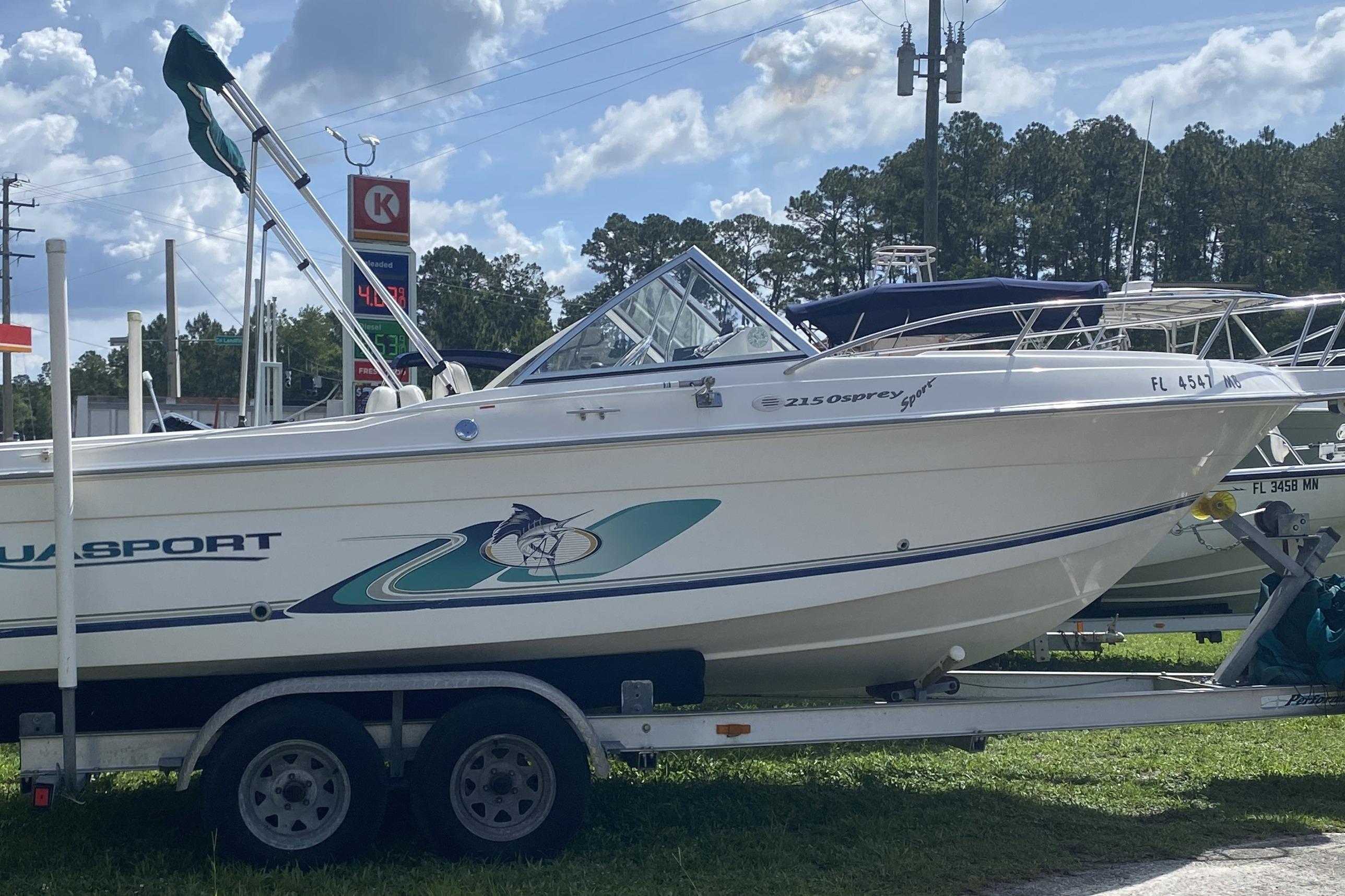 2001 Aquasport 215 Osprey Sport