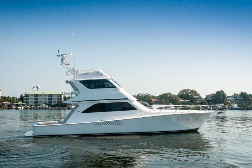 2002 Viking 61 Enclosed Bridge - 28
