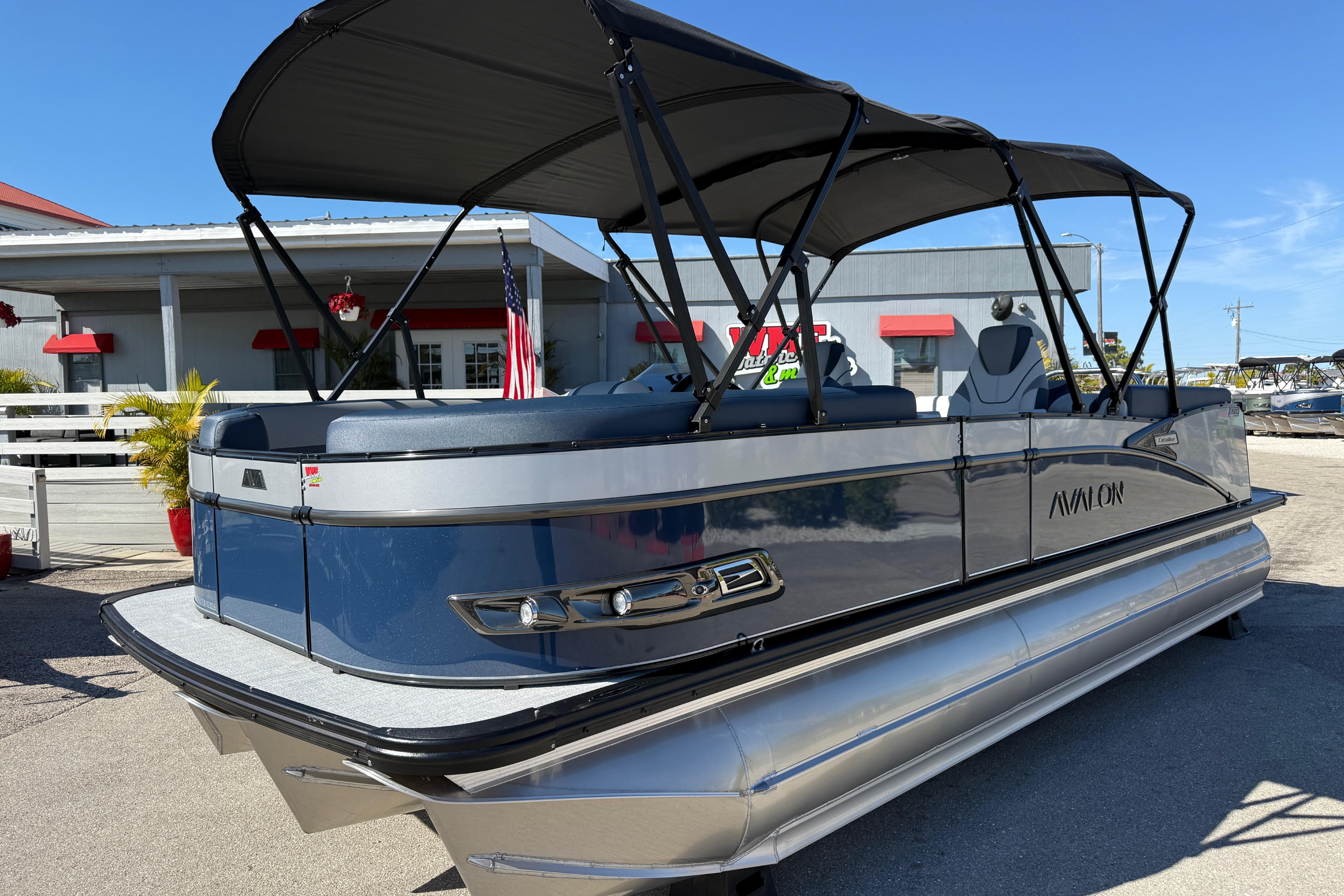2026 Avalon 2385 Catalina Quad Lounger, Tri Toon High Performance