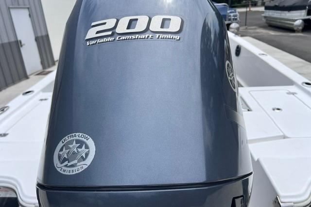 2021 Sportsman Tournament 234 SBX Bay Boat with 200HP engine, ultra-low emission.
