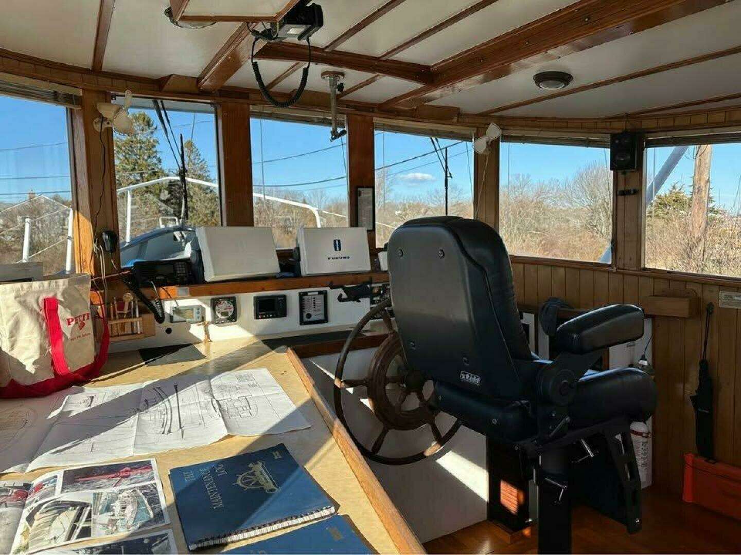 1986 Custom Hansen 48 Pilothouse Trawler - Image 9
