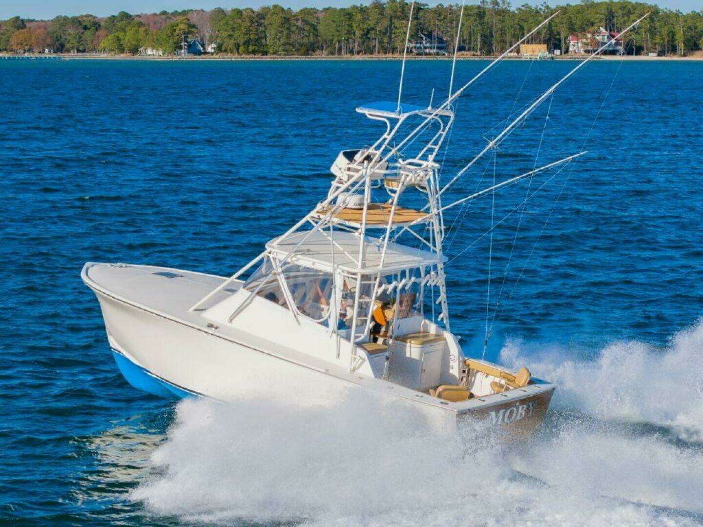 1987 Custom Carolina Island Boatworks 34 Express - Image 2