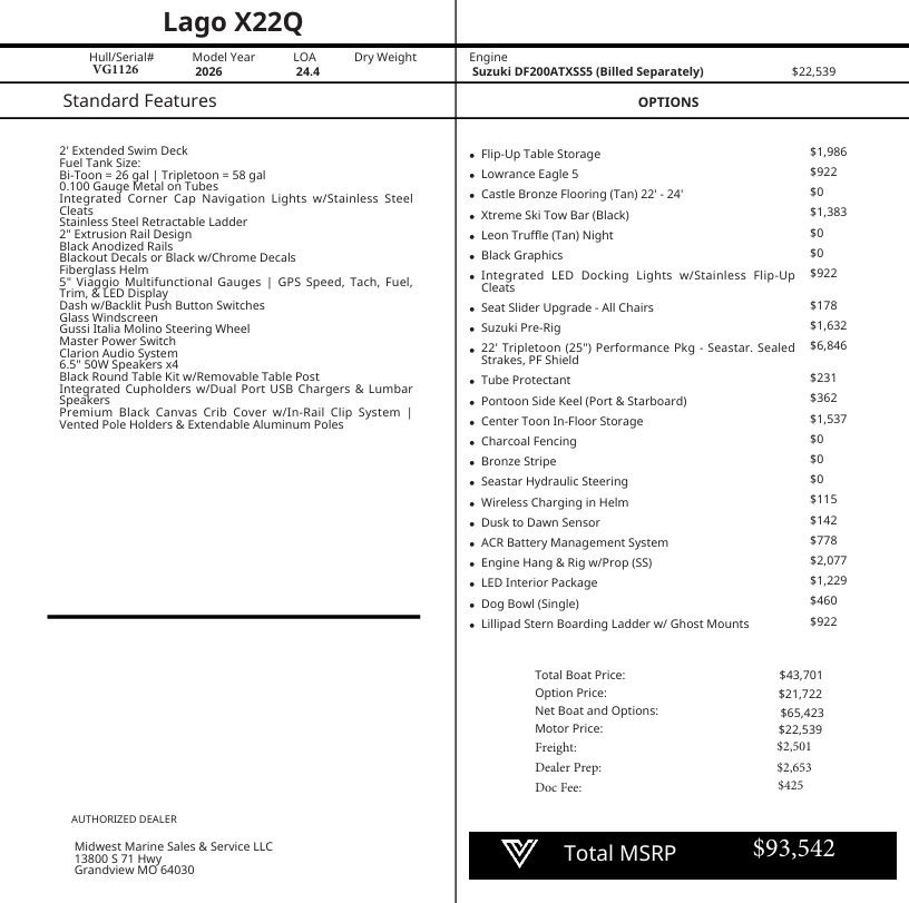 2026 Viaggio X22Q - 2