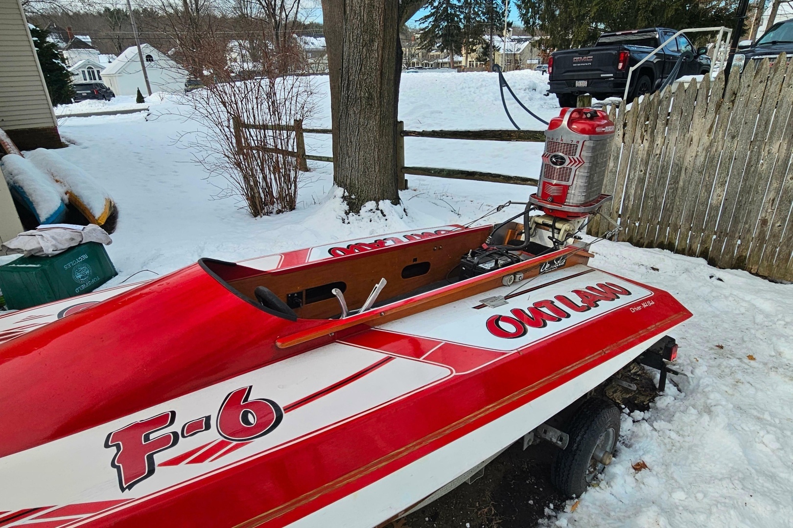 1987 Custom 13' De Silva F Class Akly Race Boat - Image 25