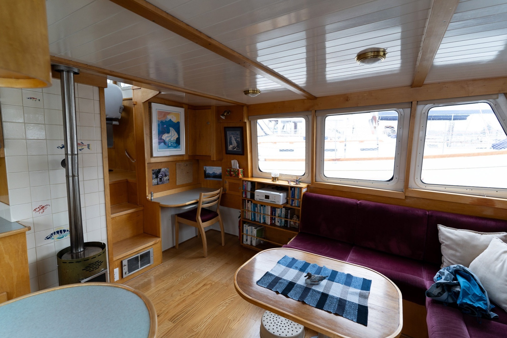 1997 Custom Steel Trawler 43 - Image 16
