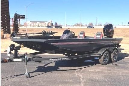 2026 Ranger RT188P boat on trailer, side view.