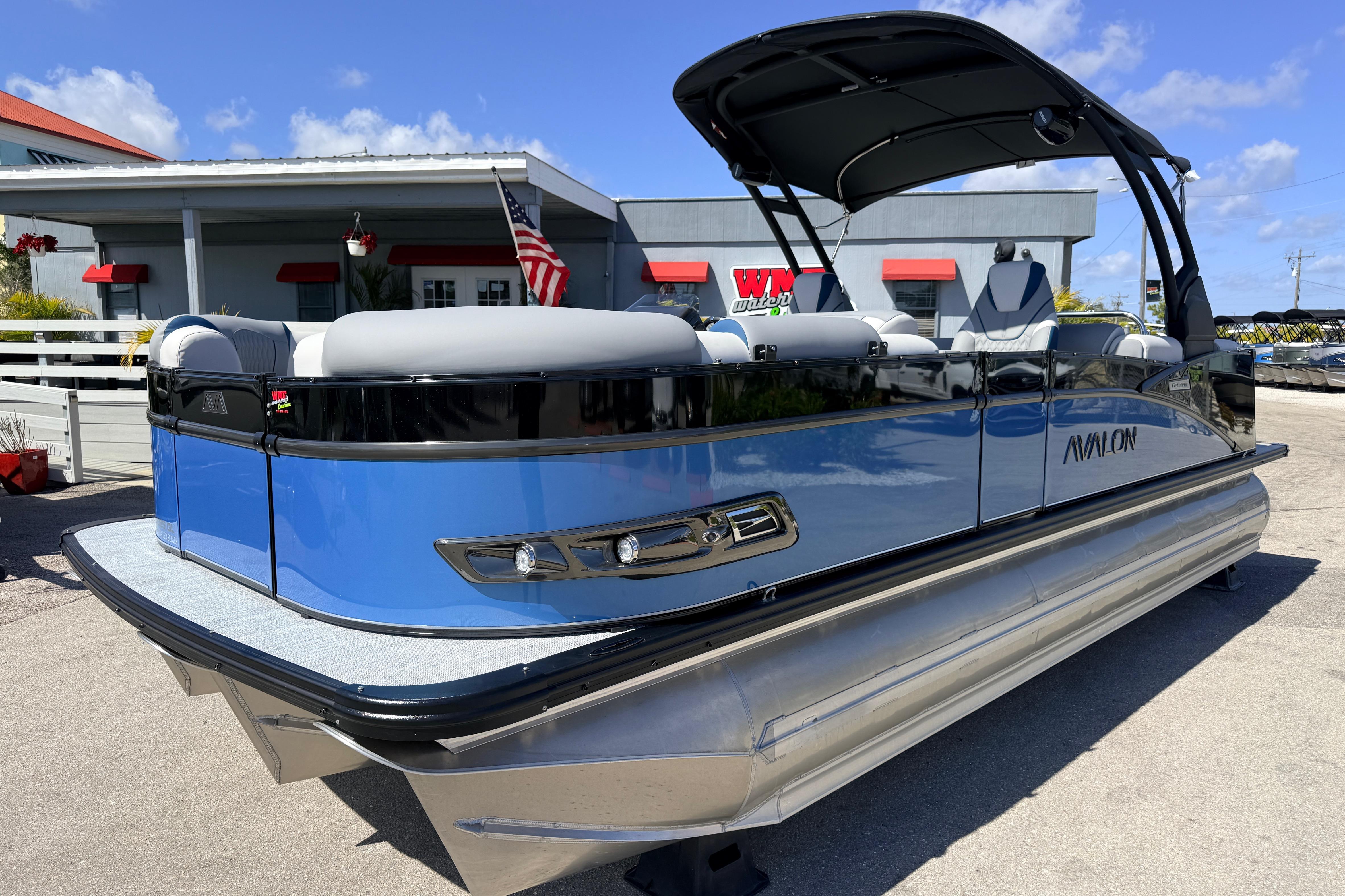 2026 Avalon 2385 Catalina Quad Lounger, Tri Toon High Performance