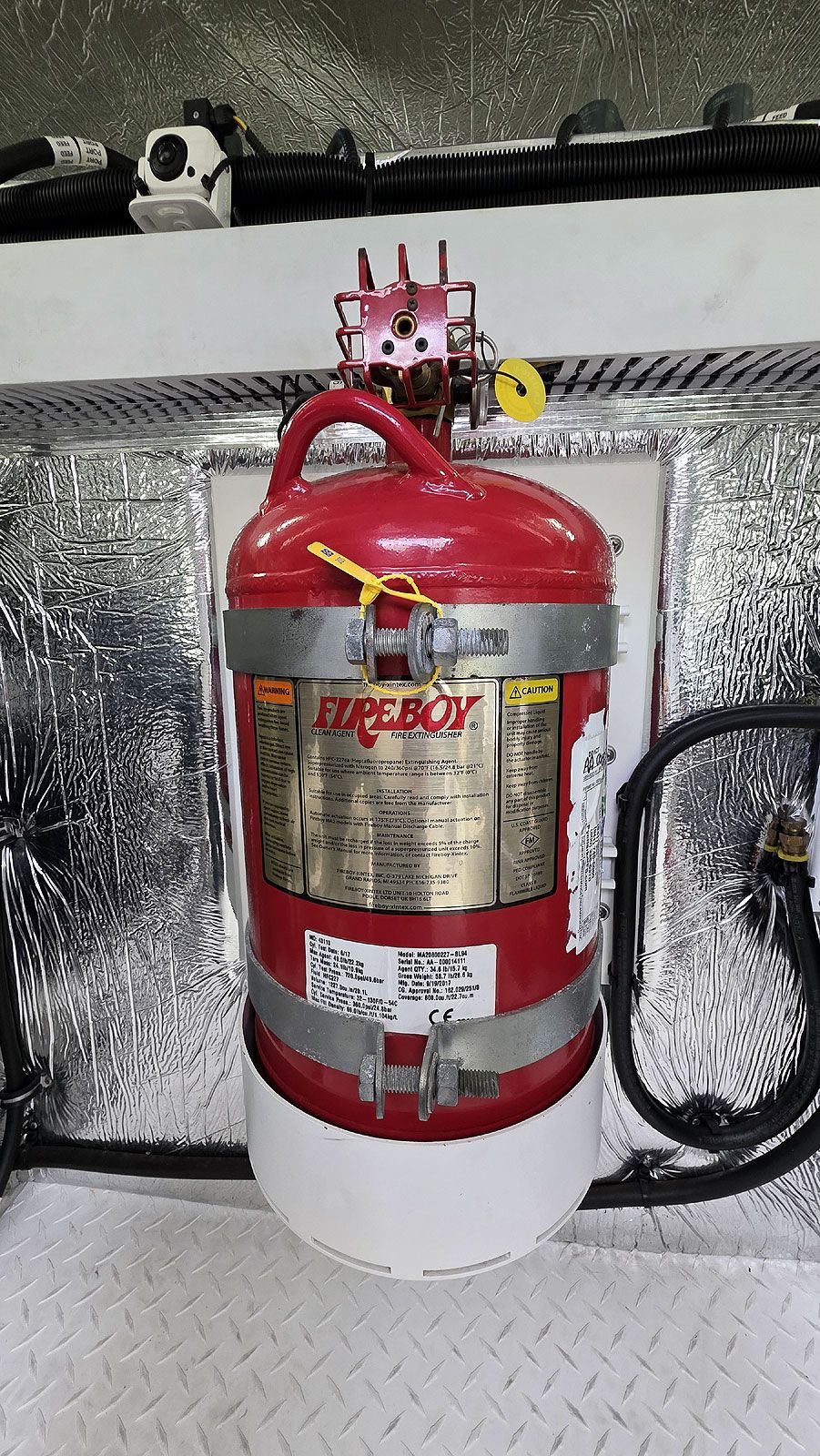 Engine Room Fire Suppression